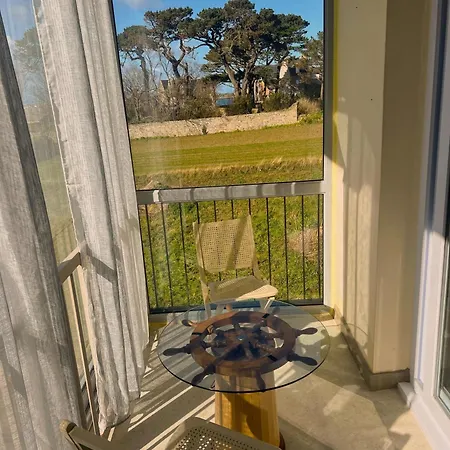 Studio Vue Sur Mer Avec Veranda - Apartment Roscoff